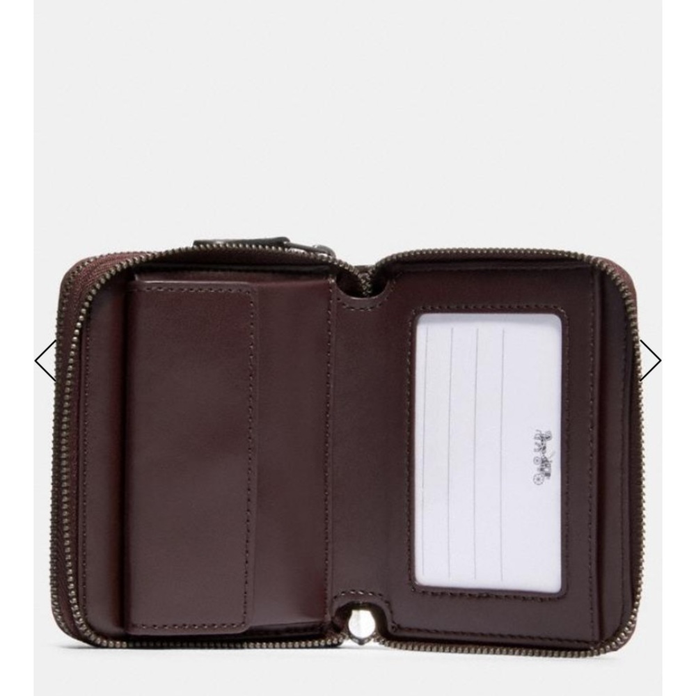 Coach color blocked double zip around wallet NWT - Picture 2 of 2